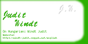 judit windt business card